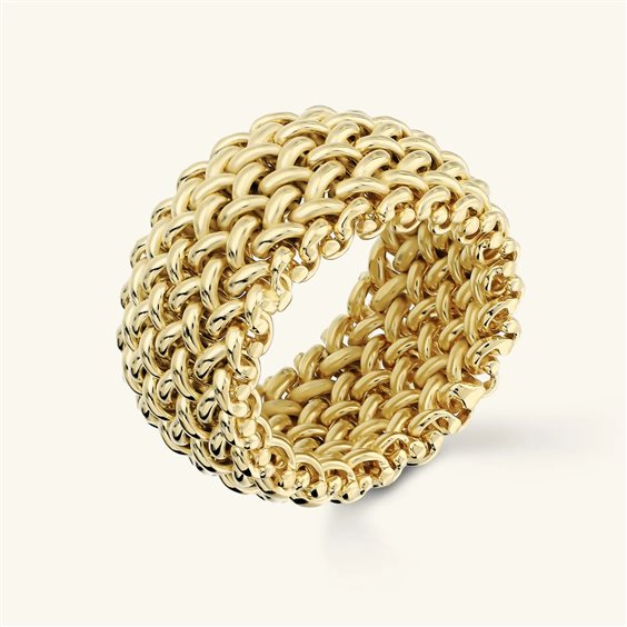 Anello Etrusca Donna in Lega metallica WSET01013.YG-16 - WSET01013.YG-16